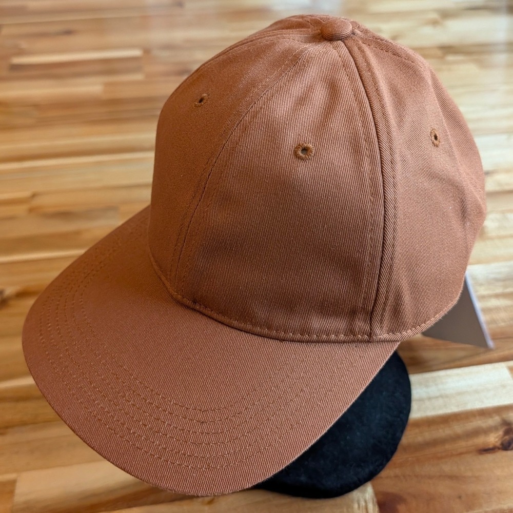 BMW Mens Copper Brown Cotton Twill Baseball Cap Hat One Size NEW